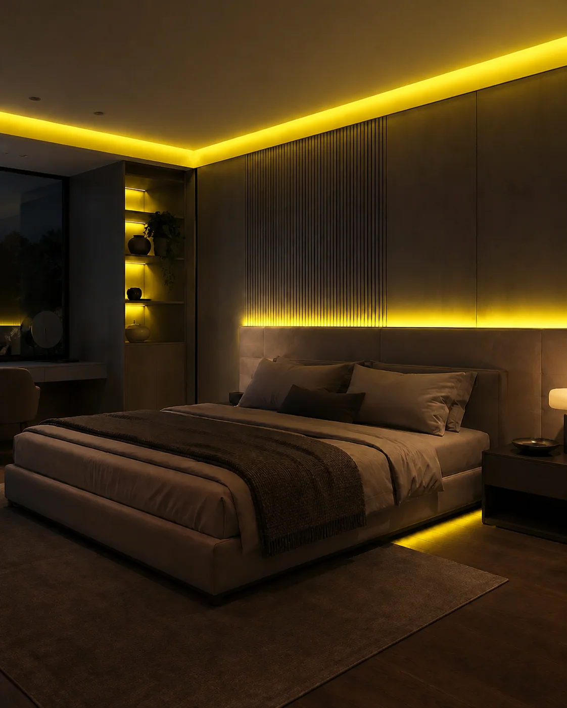 Ilumefy LumaLine - 2835 High-Density LED Strip, 12V, 120 LEDs/m, 10m — Yellow colour preview