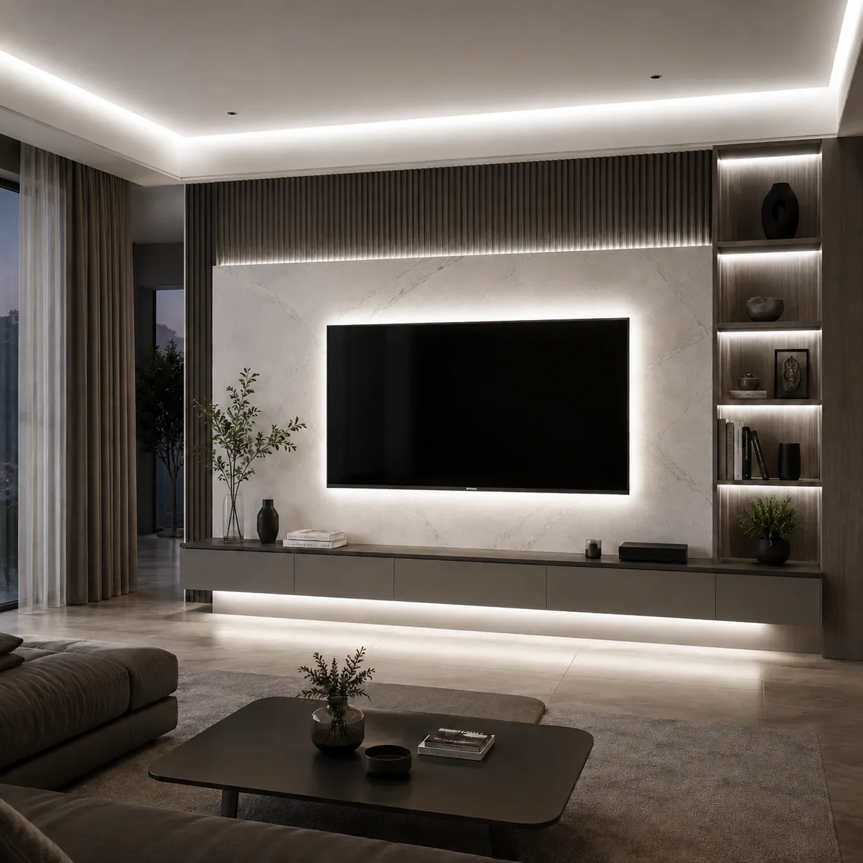 Ilumefy LumaLine 220V LED Strip - 240 LEDs/m, 10m — Natural White - 4000K colour preview